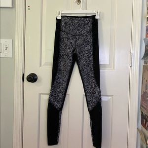C9 by Champion Workout Full Length Black Patterned Leggings High Waisted